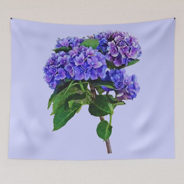 Aperçu de l'œuvre Hortensia bleu délicat créée et vendue par Susan Savad.