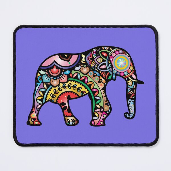 Item preview, lucky elephant indian inspired hipster elephant pattern designed and sold by WeGotThat.