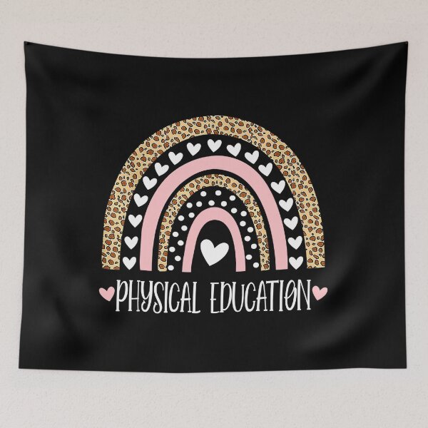Item preview, Leopard Rainbow Physical Education Teacher designed and sold by RaymondPurves.