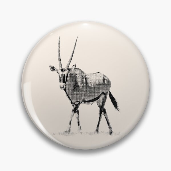 Item preview, Oryx Antelope Full Figure Wildlife designed and sold by Scotch Macaskill.