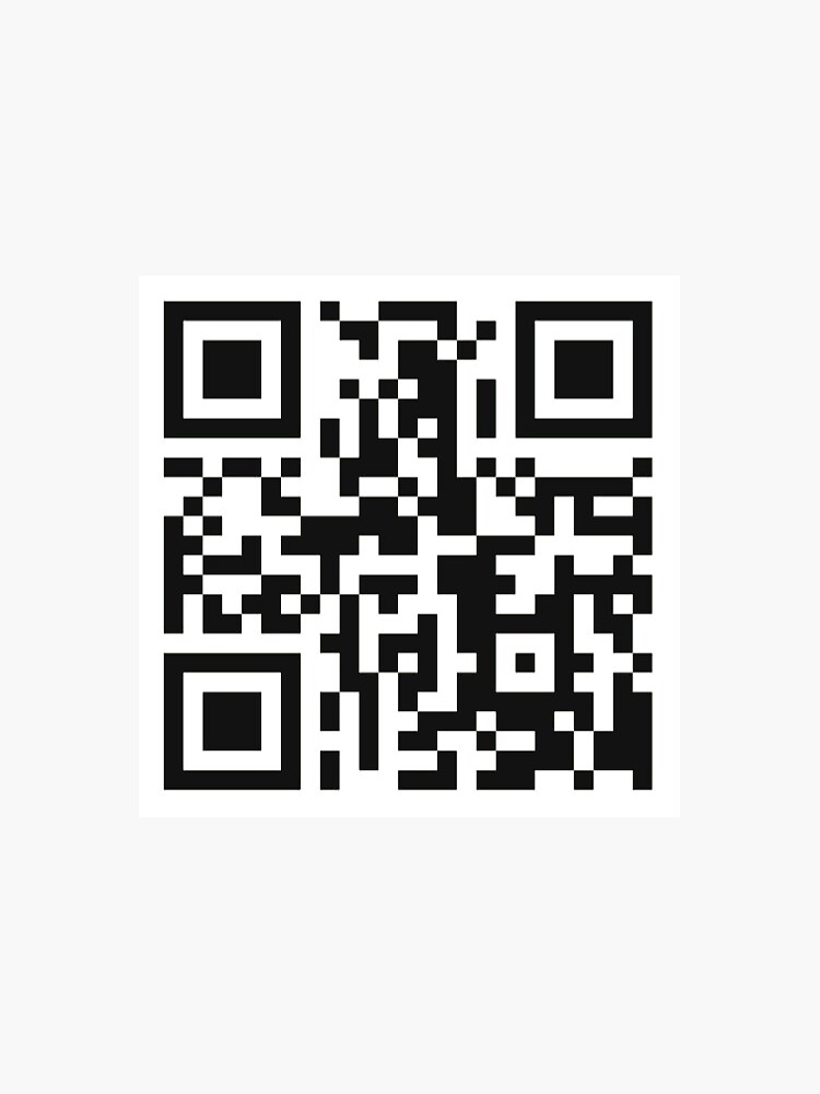 Thumbnail 3 of 3, Sticker, QR Code linking to Pornhub designed and sold by Gabaxo.