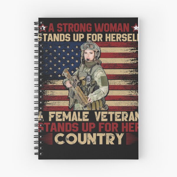 Item preview, A strong woman standos up for herself afemale veteran stands up for her country designed and sold by Usatazon on.