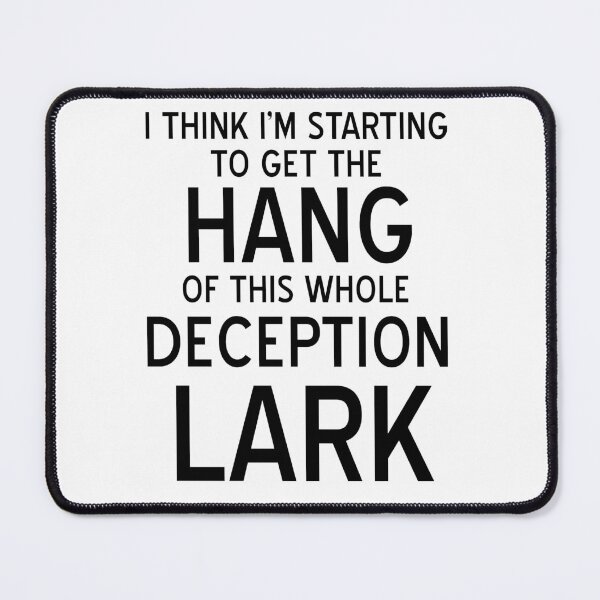 Item preview, Merlin-Inspired "This Whole Deception Lark" designed and sold by mulberrydragon.