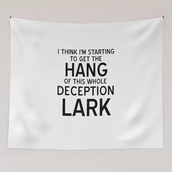Item preview, Merlin-Inspired "This Whole Deception Lark" designed and sold by mulberrydragon.