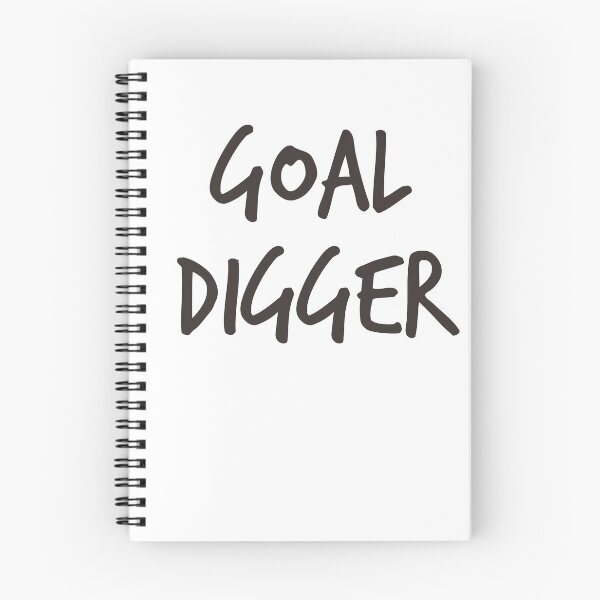 Item preview, Goal Digger Typography art no1 designed and sold by FantaDesigns.