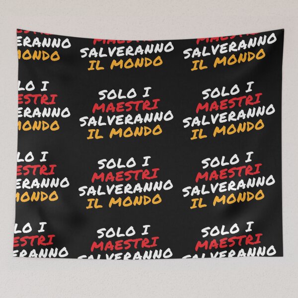 Item preview, Solo i maestri salveranno il mondo designed and sold by omaeth303.