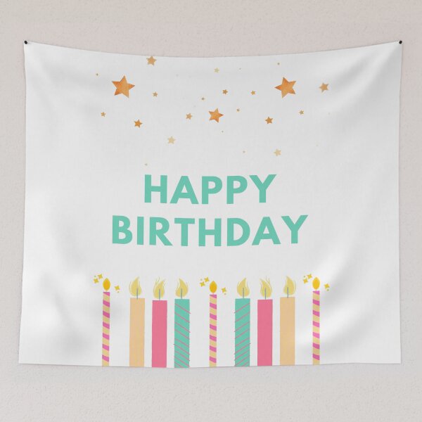 Item preview, Happy birthday candles and stars designed and sold by Lady-Frost.