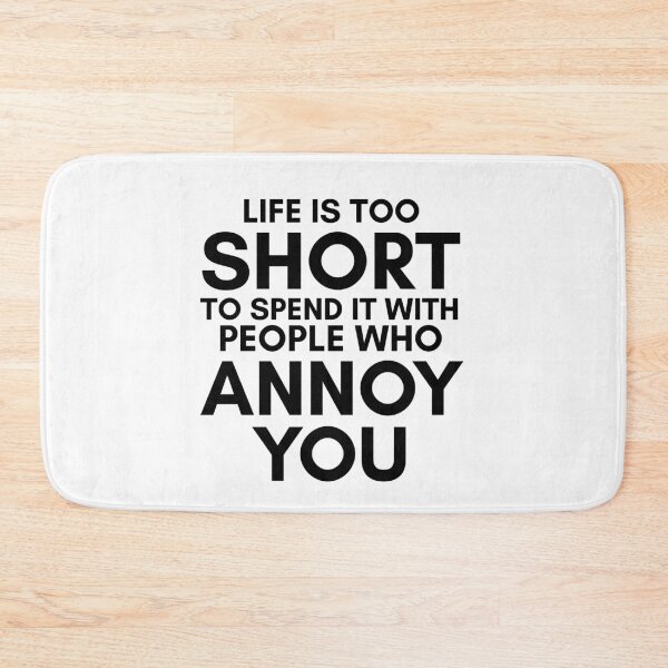 Item preview, That 70s' Show-Inspired "Life's Too Short" designed and sold by mulberrydragon.