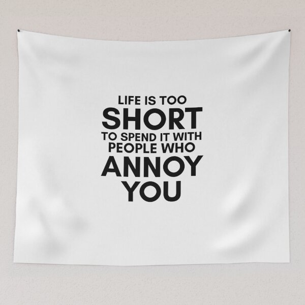 Item preview, That 70s' Show-Inspired "Life's Too Short" designed and sold by mulberrydragon.