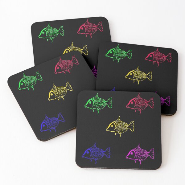 Item preview, Bright colorful Japanese fish designed and sold by brendanre.