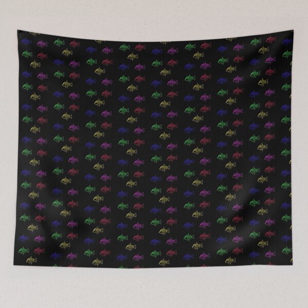 Item preview, Bright colorful Japanese fish designed and sold by brendanre.