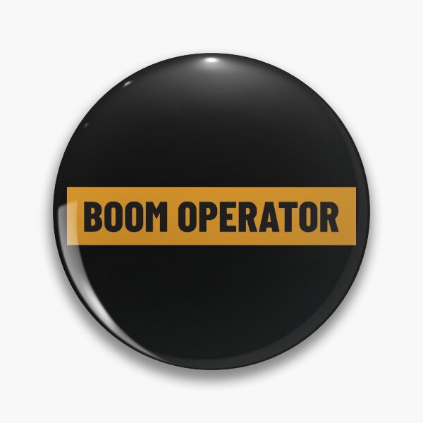 Item preview, Boom Operator Sign | Simple Boom Op Gift designed and sold by DanLopesMerch.