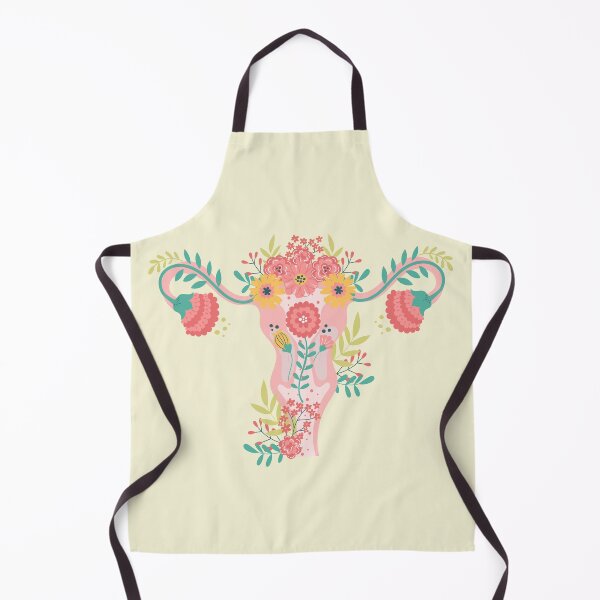 Item preview, female reproductive system with flowers designed and sold by Sya Prints.