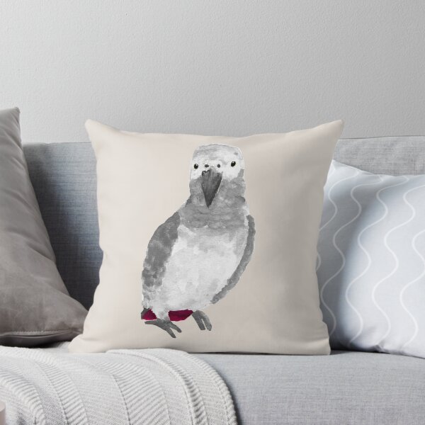 Item preview, Watercolor African Grey designed and sold by Liv-Engler-Art.