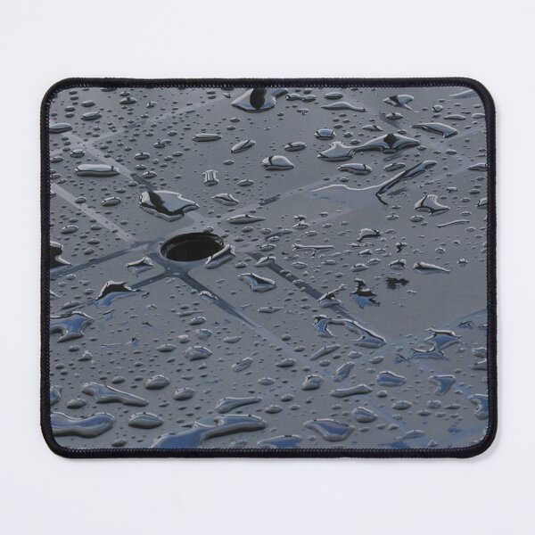 Item preview, Globules of rain sit up on top of plastic table designed and sold by rayscollection.