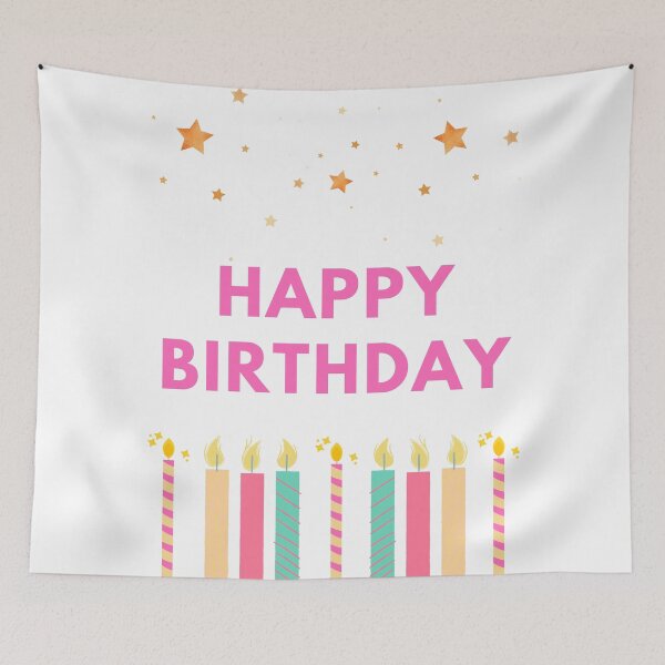 Item preview, Happy birthday candles and stars 2 designed and sold by Lady-Frost.