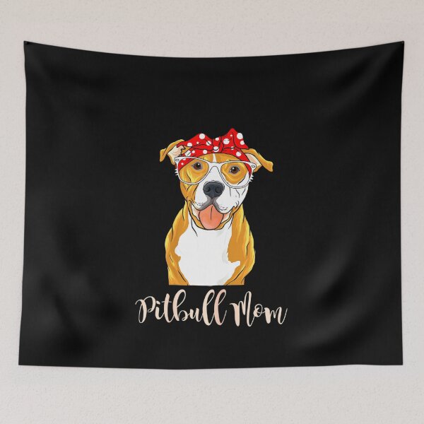 Item preview, Pitbull Mom - Funny Pit Bull Dog  designed and sold by wowart4u.