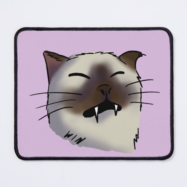 Item preview, Angry siamese cat designed and sold by annoyingarts.