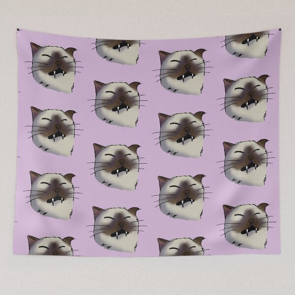 Item preview, Angry siamese cat designed and sold by annoyingarts.