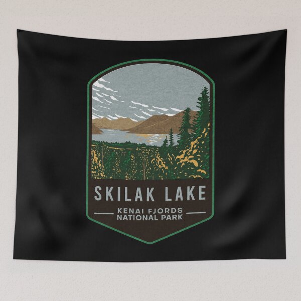 Item preview, Skilak Lake Kenai Fjords National Park designed and sold by JordanHolmes.