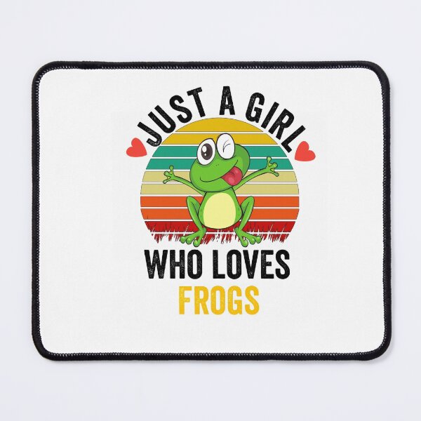 Item preview,  Just a girl who loves frogs designed and sold by Designhub14.