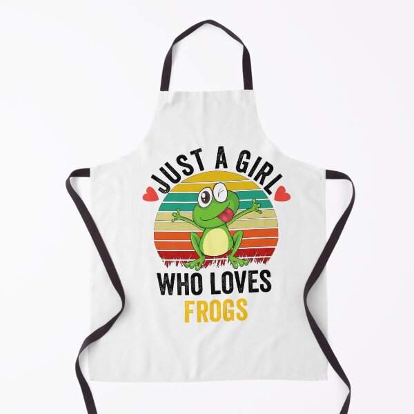 Item preview, Just a girl who loves frogs designed and sold by Designhub14.