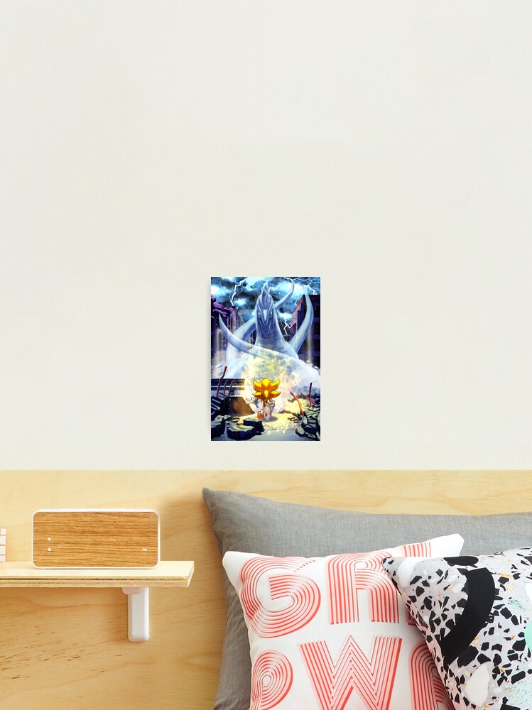 neo metal sonic art Art Board Print for Sale by danielroy4