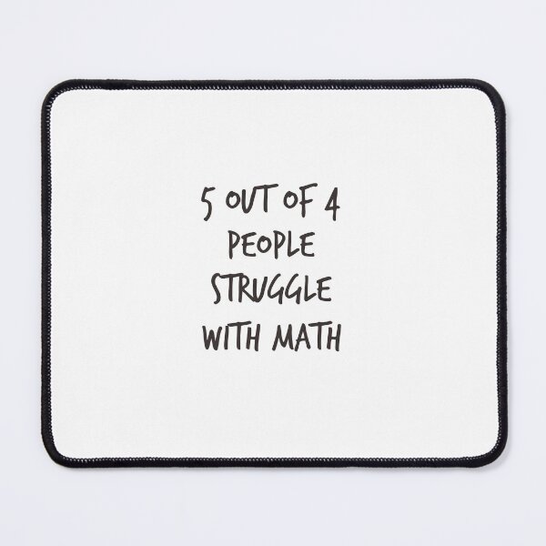 Item preview, Math joke typography art no1 designed and sold by FantaDesigns.