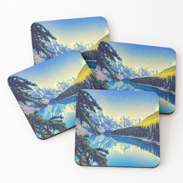 Item preview, BEAUTIFUL MOUNTAINS  AND BLUE WATER designed and sold by HASSANBADRI2050.