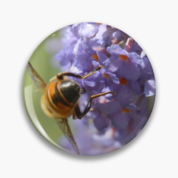 Item preview, Bee on a Purple Buddleia designed and sold by Mandy Collins.