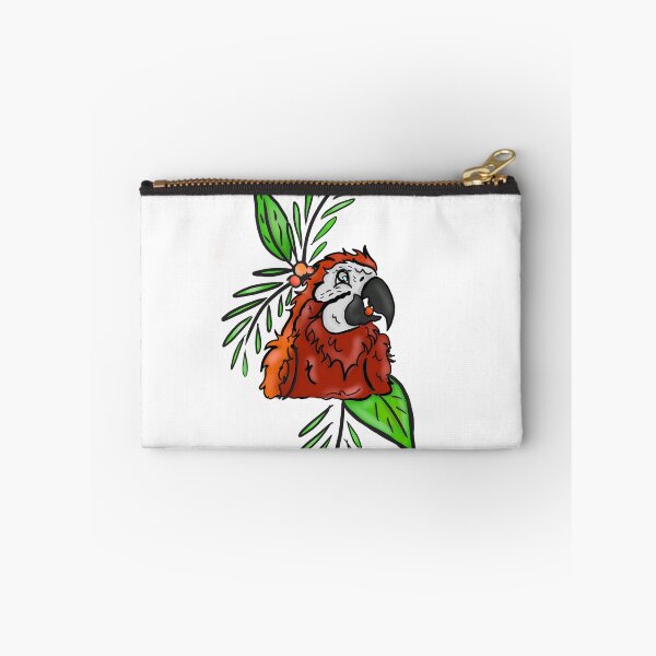 Item preview, Red Summer Macaw Graphic designed and sold by BioLushGraphics.
