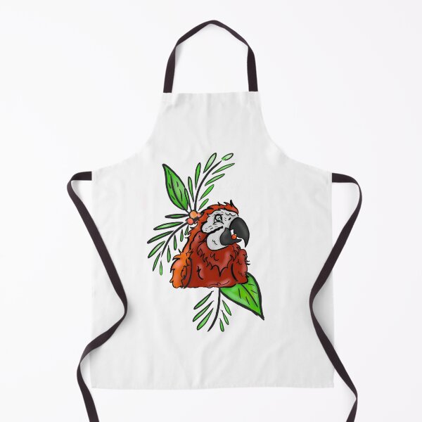 Item preview, Red Summer Macaw Graphic designed and sold by BioLushGraphics.