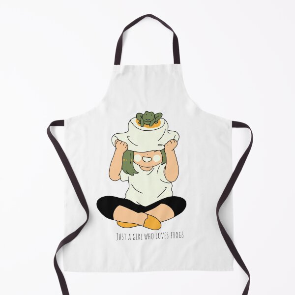 Item preview, Just a Girl Who Loves Frogs designed and sold by WoofKlan.