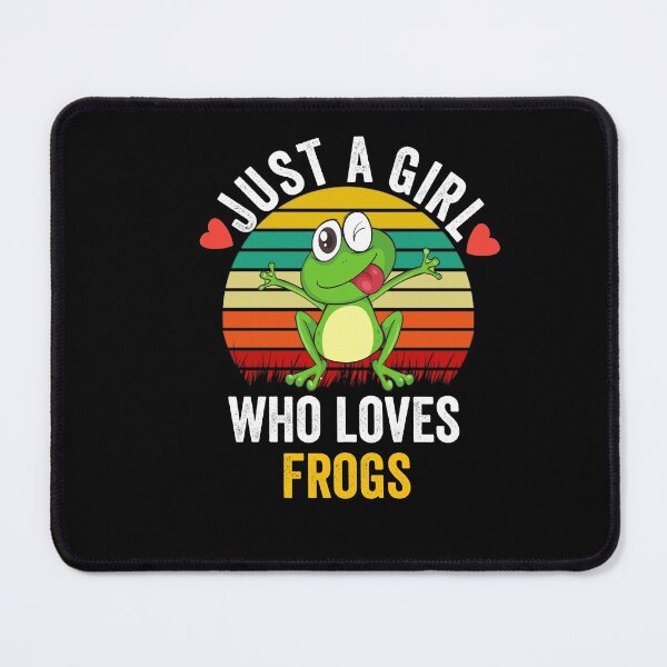 Item preview, Just a girl who loves frogs designed and sold by Designhub14.
