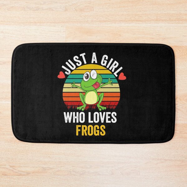 Item preview, Just a girl who loves frogs designed and sold by Designhub14.
