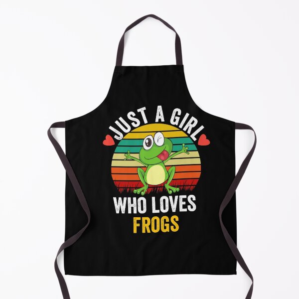 Item preview, Just a girl who loves frogs designed and sold by Designhub14.