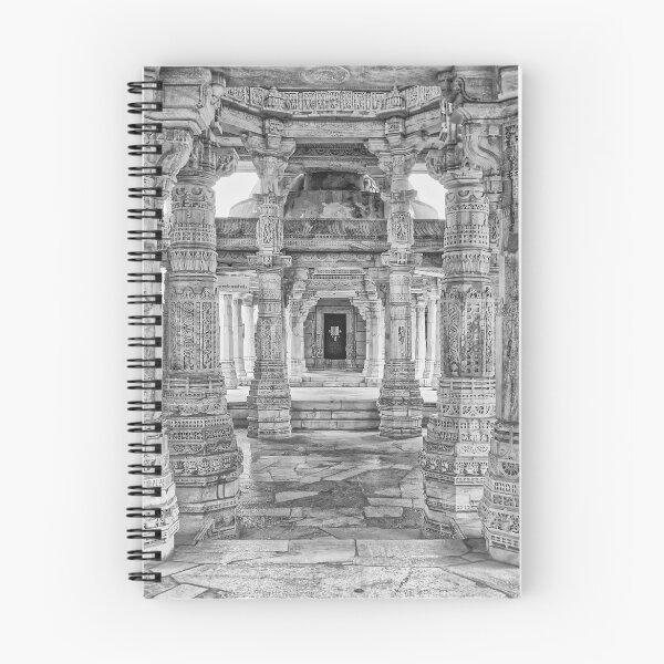 Item preview, Inside Jain Temple at Ranakpur - India designed and sold by TonyCrehan.