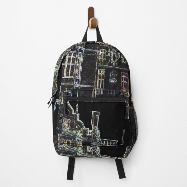 Item preview, Harlaxton Manor in black designed and sold by inavantiCreates.