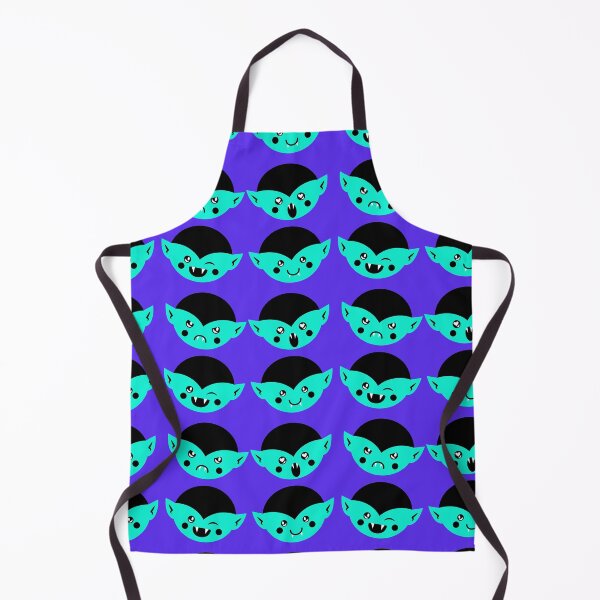 Item preview, Teal and Violet Vampire Pattern designed and sold by Jelly Turnip.