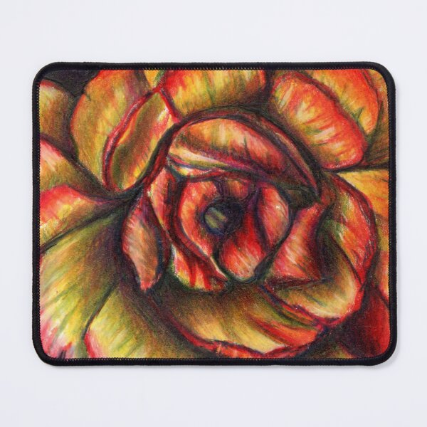 Item preview, Colored Pencil Flower  designed and sold by KLoganArt.