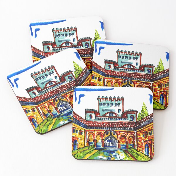 Item preview, Alhambra Reflecting Pool  designed and sold by JuliaPaccone.