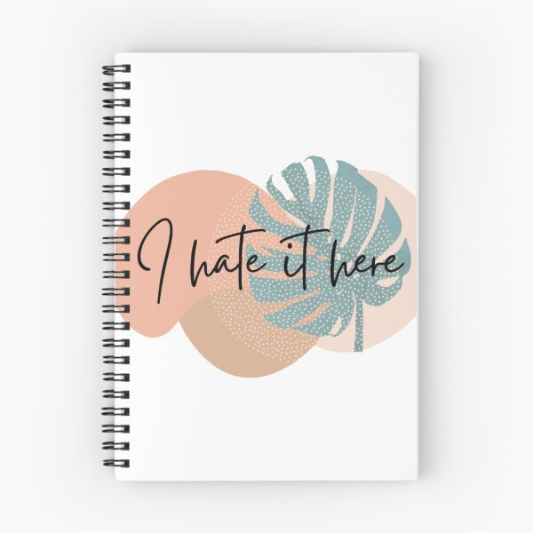 Item preview, I hate it here minimalist designed and sold by Ashley Adelaide.