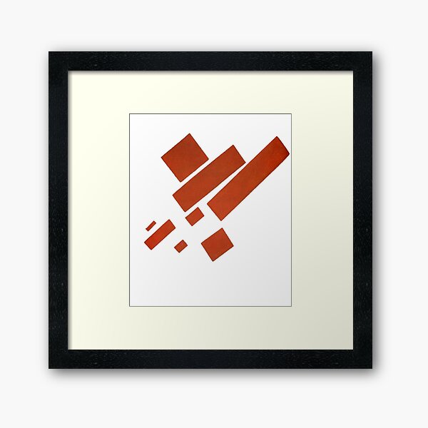 Item preview, Kazimir Malevich Suprematism with Eight Rectangles Painting -HD designed and sold by ComedieHumaine.