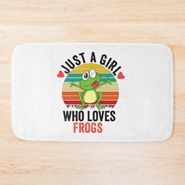 Item preview,  Just a girl who loves frogs designed and sold by Designhub14.