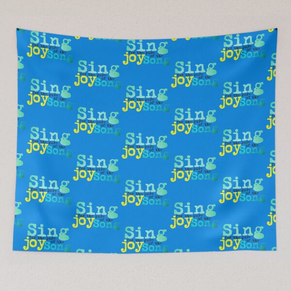 Item preview, Sing for the pure joy of the Song designed and sold by Carrie Potter.