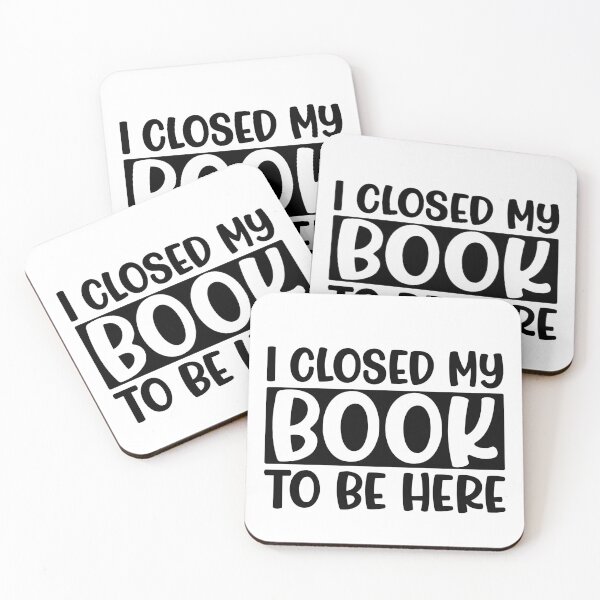 Item preview, I Closed My Book To Be Here designed and sold by kamrankhan.