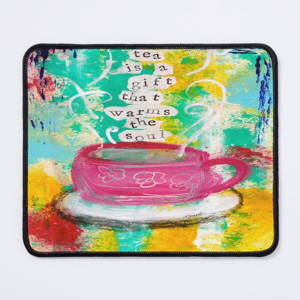 Item preview, Tea Is A Gift - Tea Inspired Art designed and sold by KATHLEEN TENNANT ART.