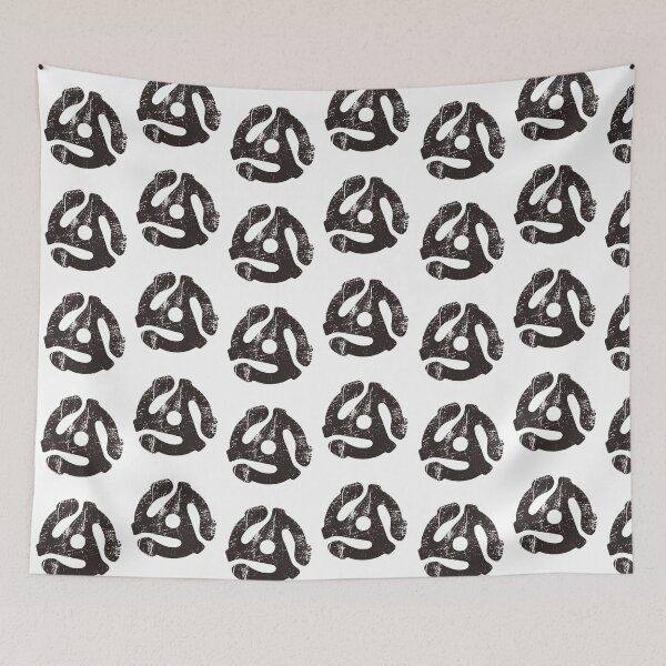 Item preview, 45 Record Adapter All-Over Print designed and sold by theoralcollage.