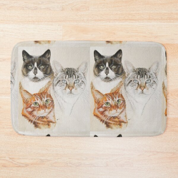 Item preview, American Shorthair Portraits in Color designed and sold by BarbBarcikKeith.