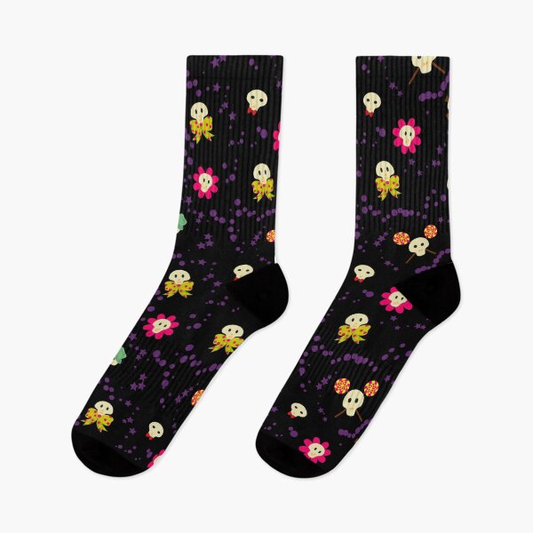 Item preview, cute halloween trendy skulls Pattern for kids,girls designed and sold by cutecrazytshirt.